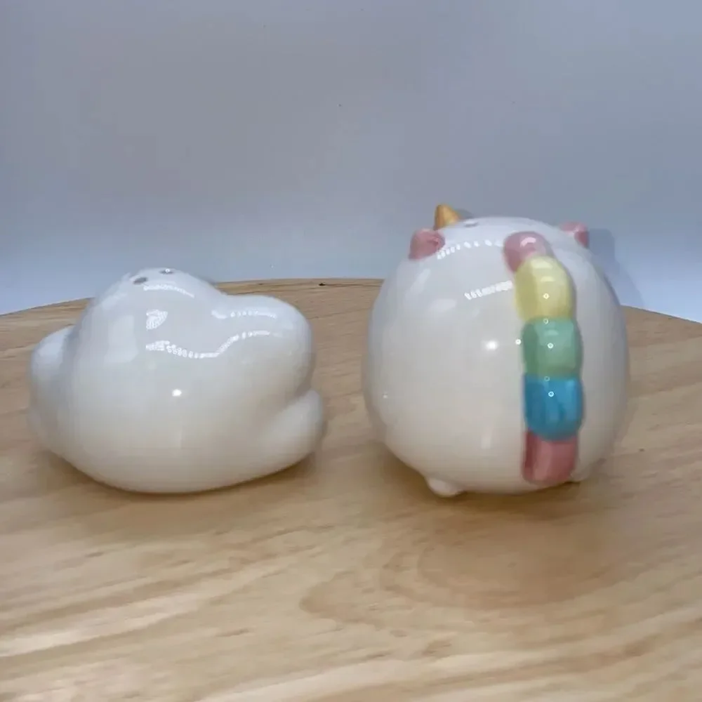 Smoko Inc Unicorn and Cloud Ceramic Salt and Pepper Shakers